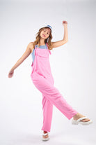 VERY J Knot Strap Jumpsuit with Pockets - GemThreads Boutique VERY J Knot Strap Jumpsuit with Pockets