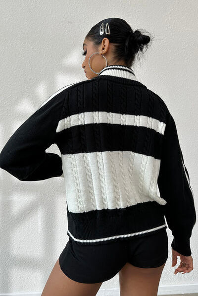 Come to Me Cardigan - A luxurious raglan long sleeve knit, embodying exclusivity and timeless style.