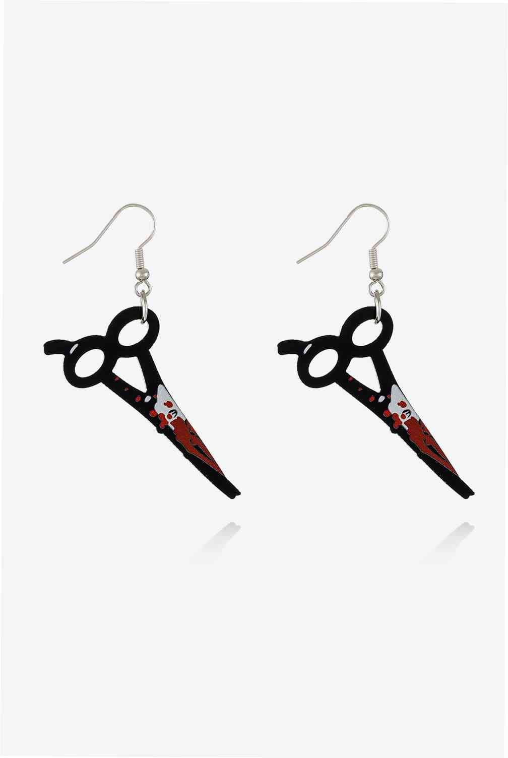 Bloody Horror Drop Earrings - GemThreads Boutique Bloody Horror Drop Earrings