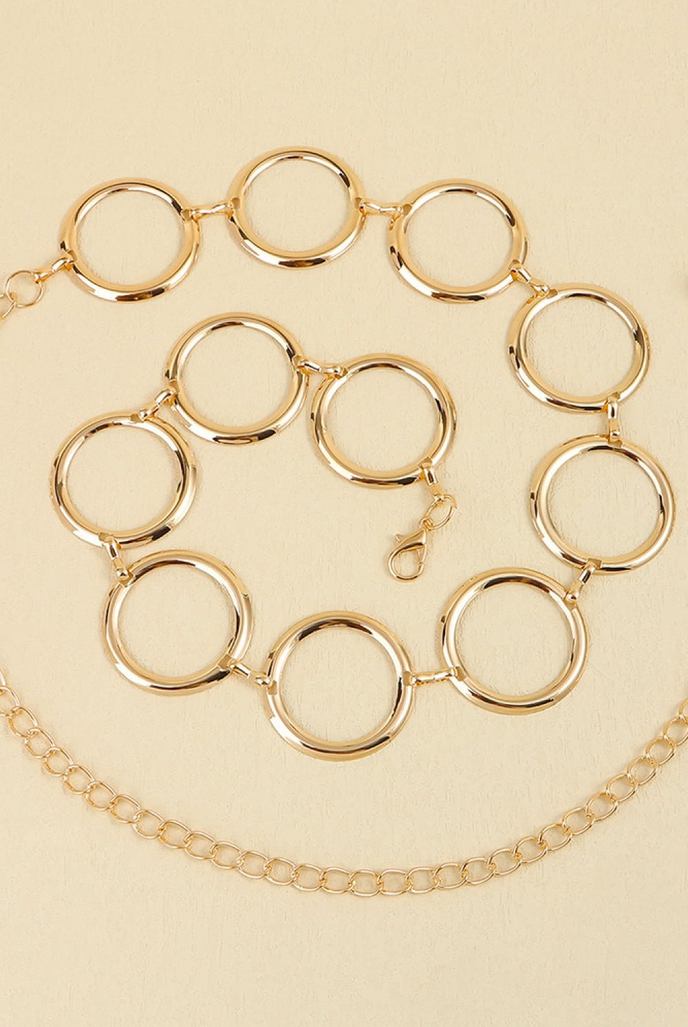 Circle Ring Chain Belt - GemThreads Boutique