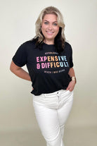 Expensive & Difficult Graphic Tee - GemThreads Boutique