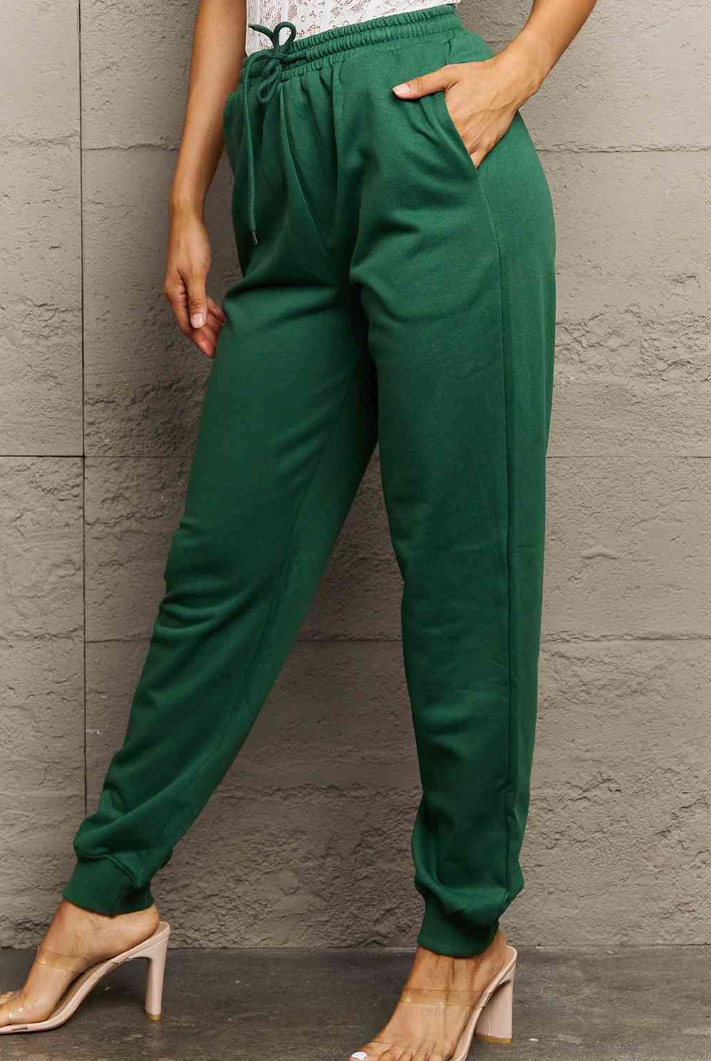 Simply Love Full Size Drawstring Sweatpants - GemThreads Boutique