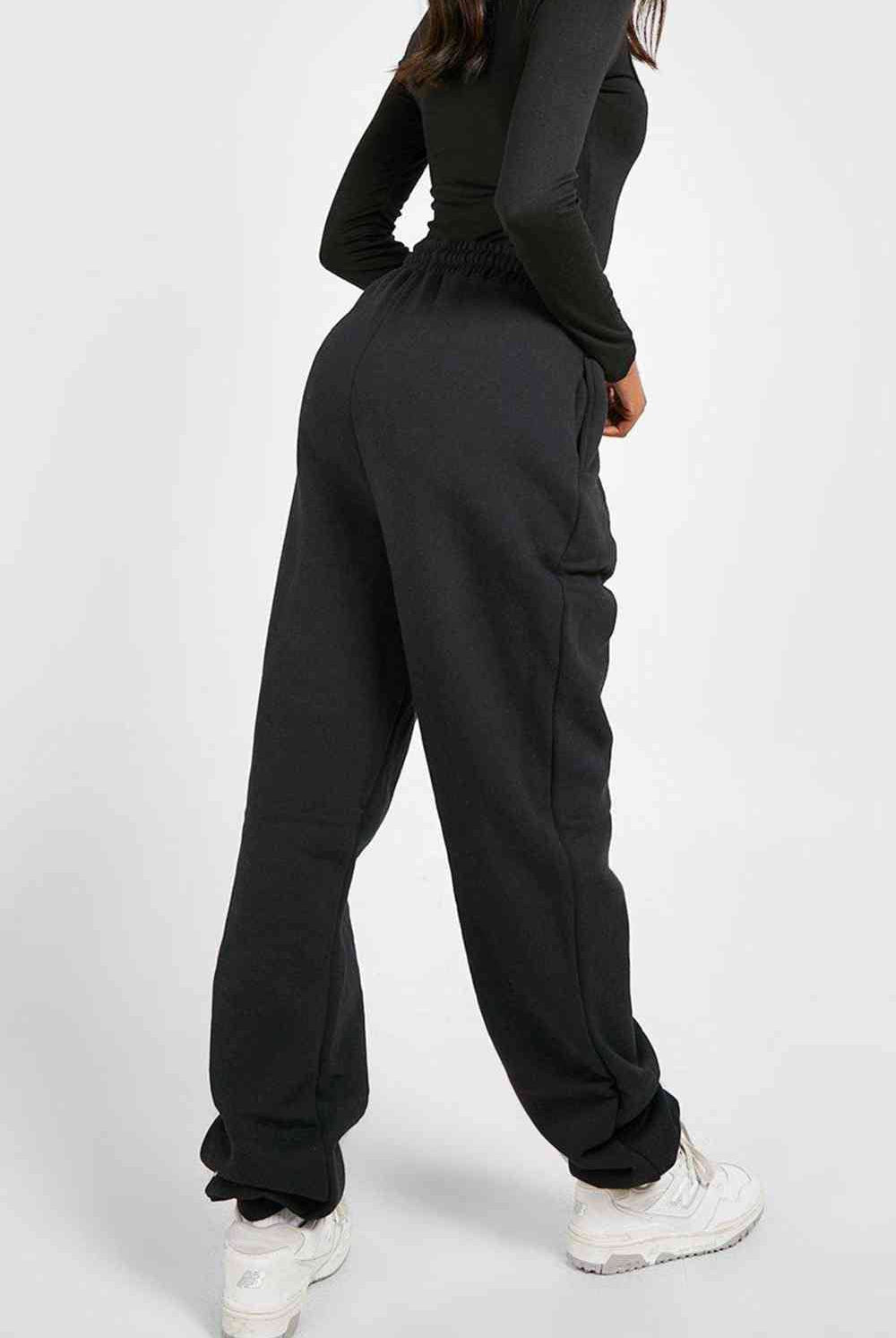 Simply Love Full Size Lunar Phase Graphic Sweatpants - GemThreads Boutique