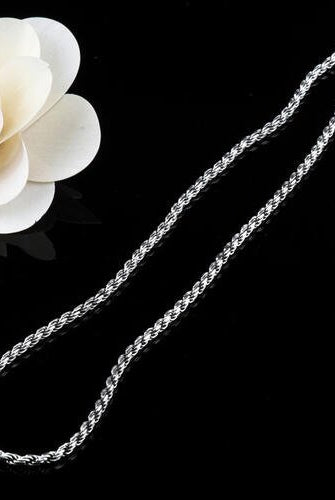 19.7" Snake Chain 925 Sterling Silver Necklace - GemThreads Boutique