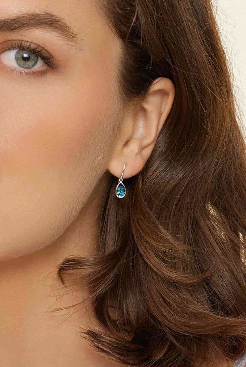 925 Sterling Silver Teardrop Earrings - GemThreads Boutique