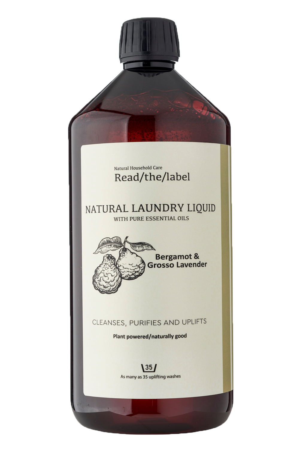 Natural laundry liquid