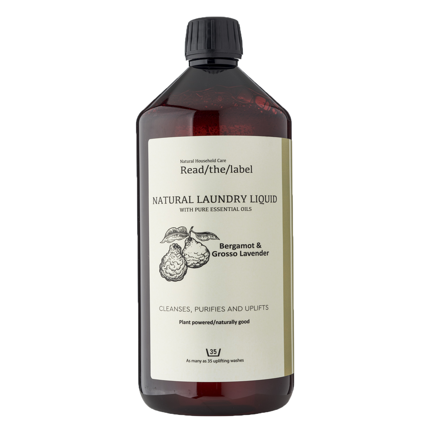 Natural laundry liquid