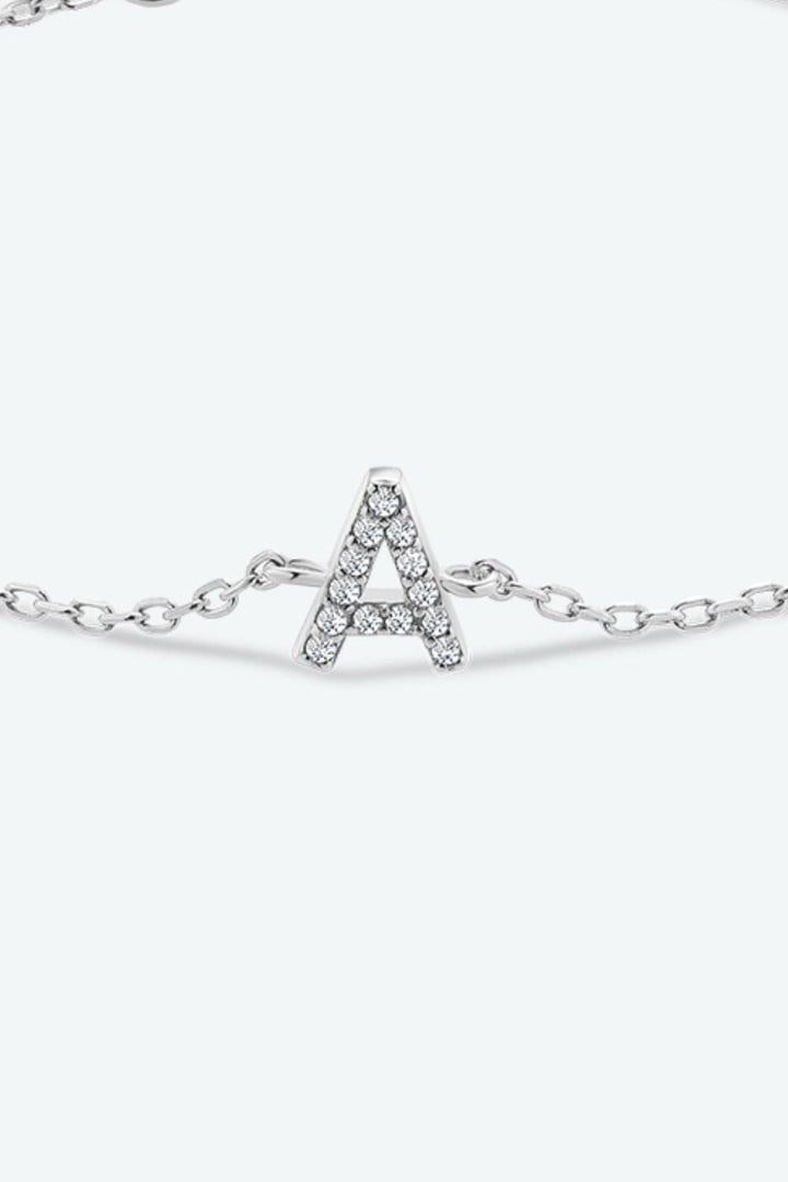 A To F Zircon 925 Sterling Silver Bracelet - GemThreads Boutique