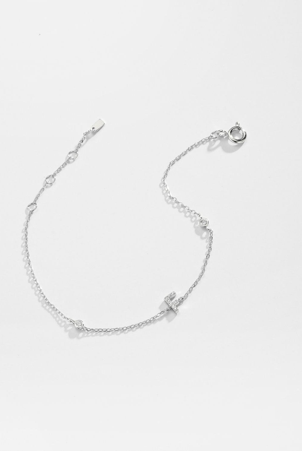 A To F Zircon 925 Sterling Silver Bracelet - GemThreads Boutique