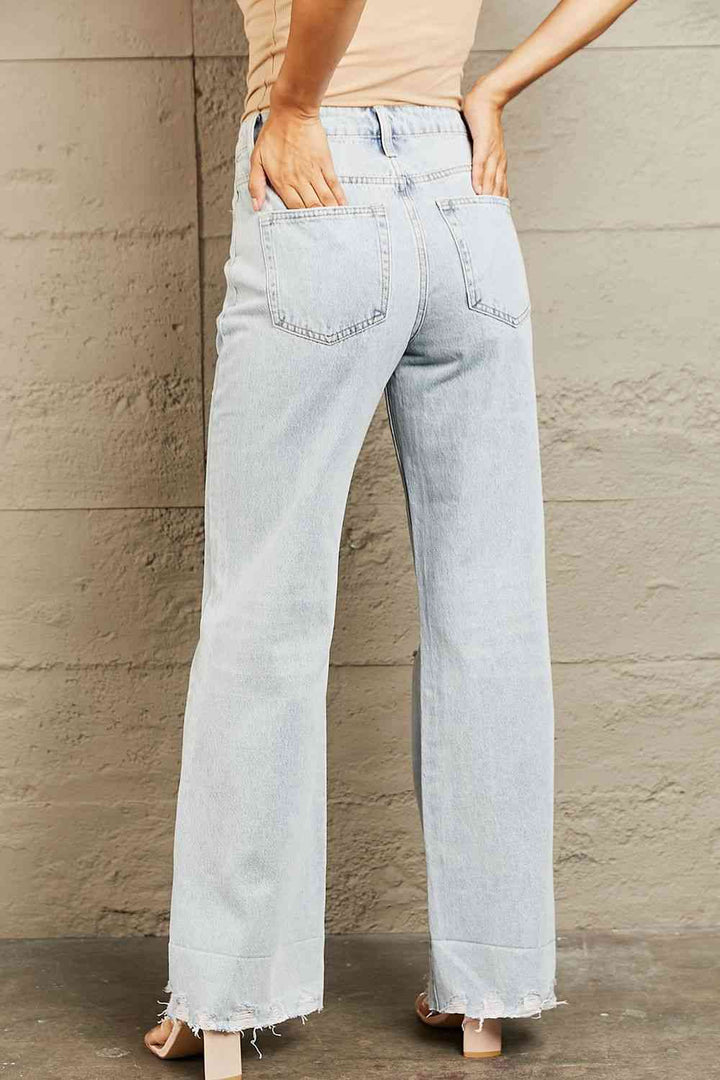BAYEAS High Waist Flare Jeans - GemThreads Boutique