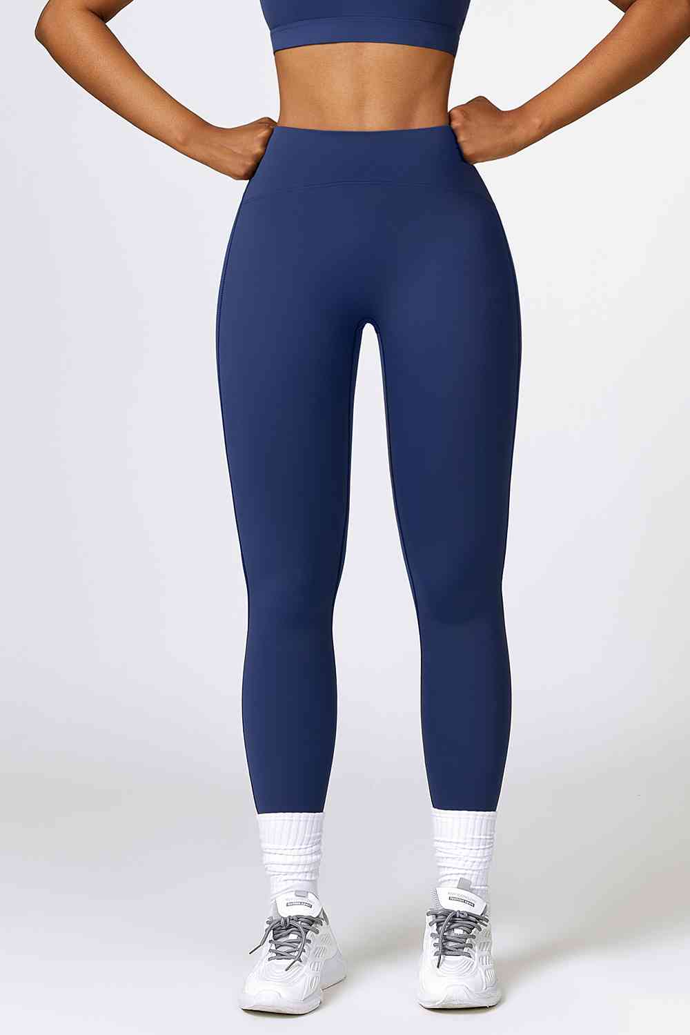 Breathable Wide Waistband Active Leggings - GemThreads Boutique