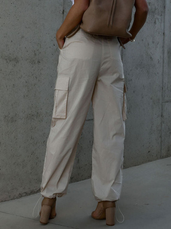 Drawstring Pants with Pockets - GemThreads Boutique