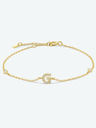 G To K Zircon 925 Sterling Silver Bracelet - GemThreads Boutique