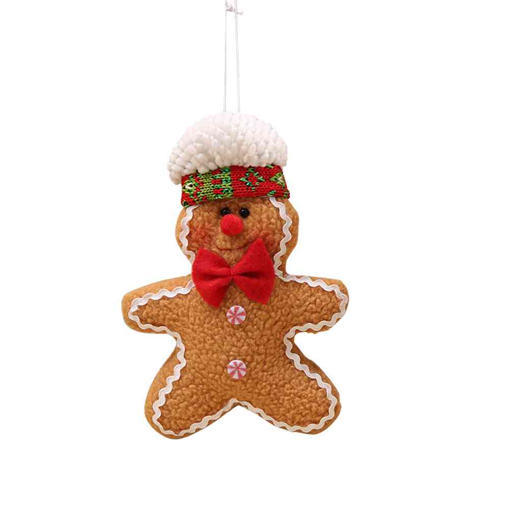 Gingerbread Man Ornament - GemThreads Boutique
