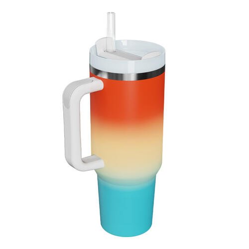 Gradient Multicolor Stainless Steel Tumbler - GemThreads Boutique