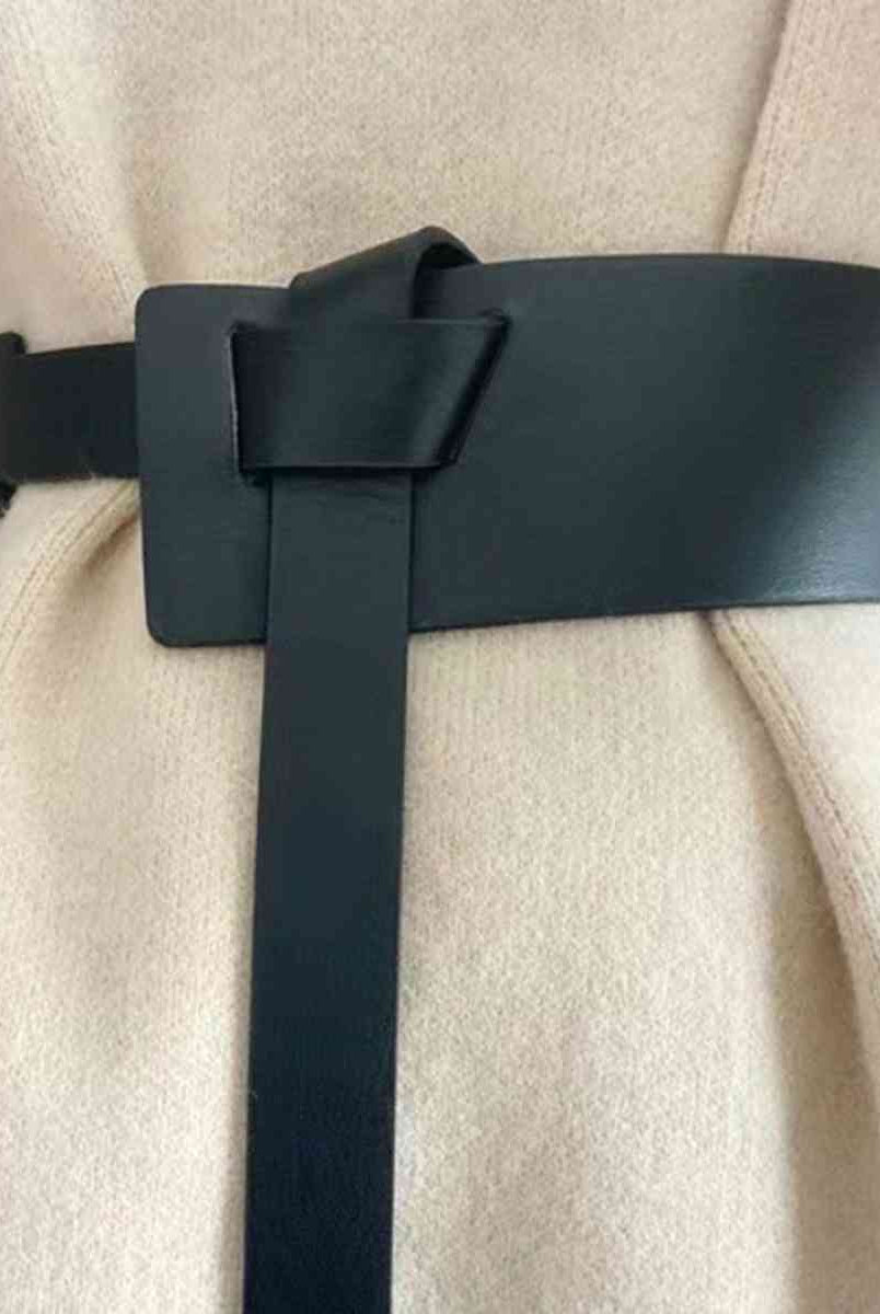 Knot Detail PU Belt - GemThreads Boutique