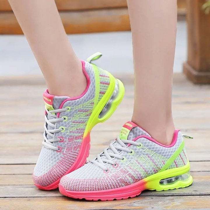 Ladies Sneakers Women Casual Shoes Fashion Breathable Walking Mesh Flat Shoes Sneakers Women 2019 Gym Vulcanized Tenis Feminino - GemThreads Boutique