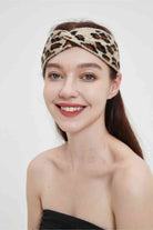 Leopard Twisted Hairband - GemThreads Boutique