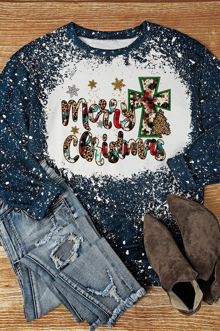 MERRY CHRISTMAS Graphic T-Shirt - GemThreads Boutique
