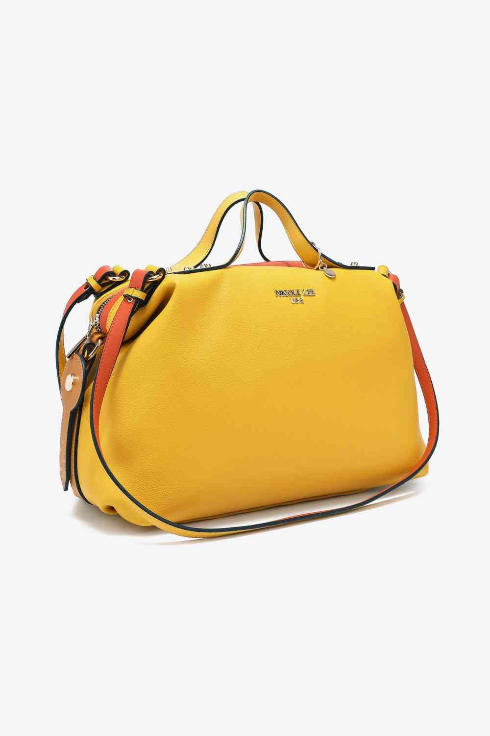 Nicole Lee USA Avery Multi Strap Boston Bag - GemThreads Boutique