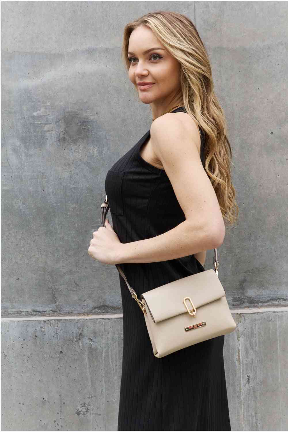 Nicole Lee USA Liv Vegan Leather Crossbody Bag - GemThreads Boutique