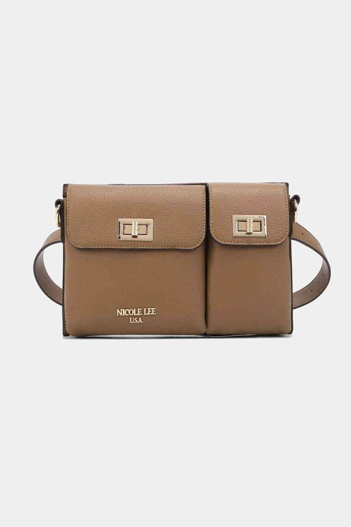 Nicole Lee USA Multi-Pocket Fanny Pack - GemThreads Boutique