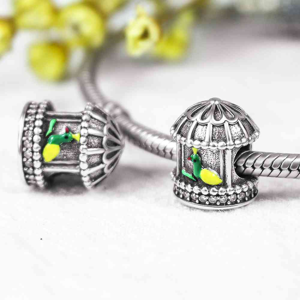 One Piece 925 Sterling Silver Bead Charm - GemThreads Boutique