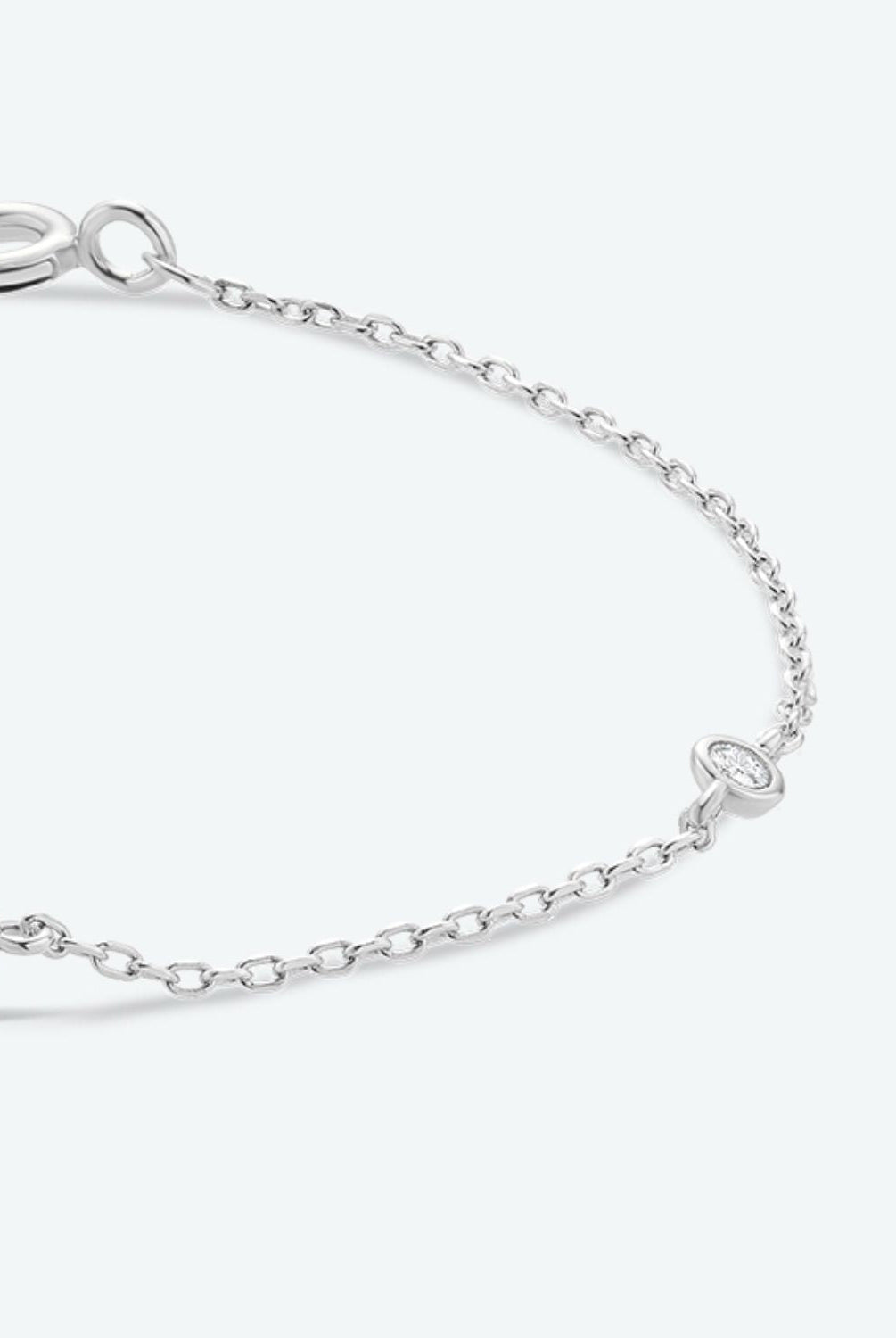 Q To U Zircon 925 Sterling Silver Bracelet - GemThreads Boutique