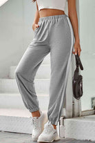 Side Stripe Joggers with Pockets - GemThreads Boutique