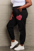 Simply Love Full Size GIRL POWER Graphic Sweatpants - GemThreads Boutique