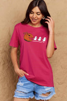 Simply Love Full Size Jack-O'-Lantern Graphic Cotton T-Shirt - GemThreads Boutique