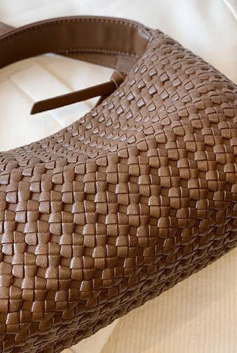 Small PU Leather Handbag - GemThreads Boutique