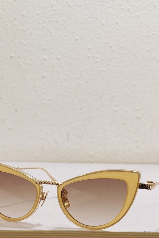 Sunglasses Alloy Rimless Crystal Shiny SunGlasses Female Rhinestone Shades - GemThreads Boutique