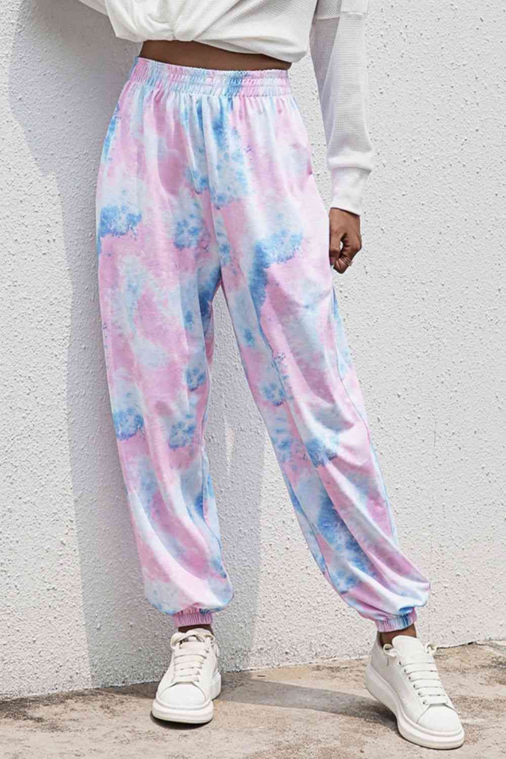 Tie-Dye Joggers with Pockets - GemThreads Boutique