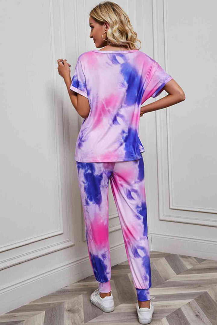 Tie-Dye Top and Pants Set - GemThreads Boutique