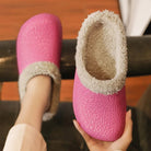 Winter Unicorn Croc Slippers: Warm, Fluffy, Non-Slip Indoor Shoes for Men and Women - GemThreads Boutique